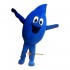 Blue Water Droplets Mascot Costume Cosplay