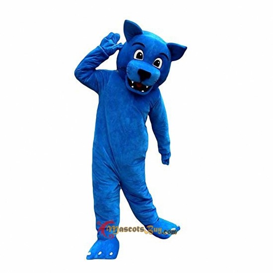 Blue Wolf Leopard Mascot Costume Cosplay
