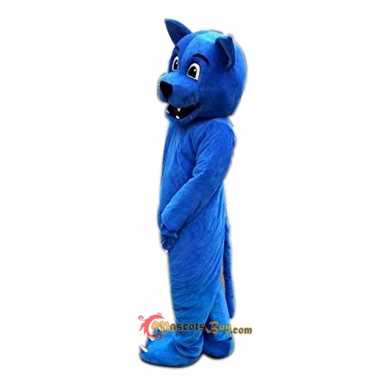 Blue Wolf Leopard Mascot Costume Cosplay