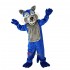 Blue Wolf Wolfish Mascot Costume Cosplay