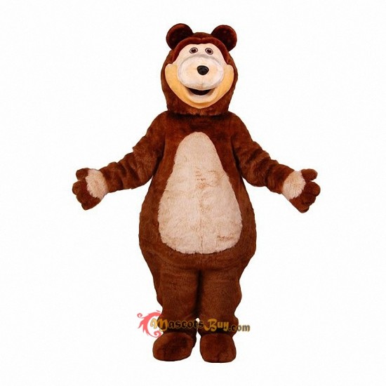 Brown Bear Mascot Costume Cosplay