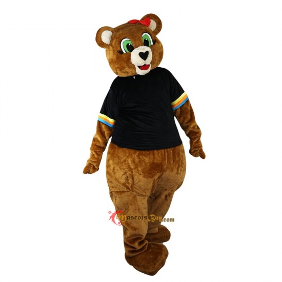 Brown Bear Mascot Costume Cosplay