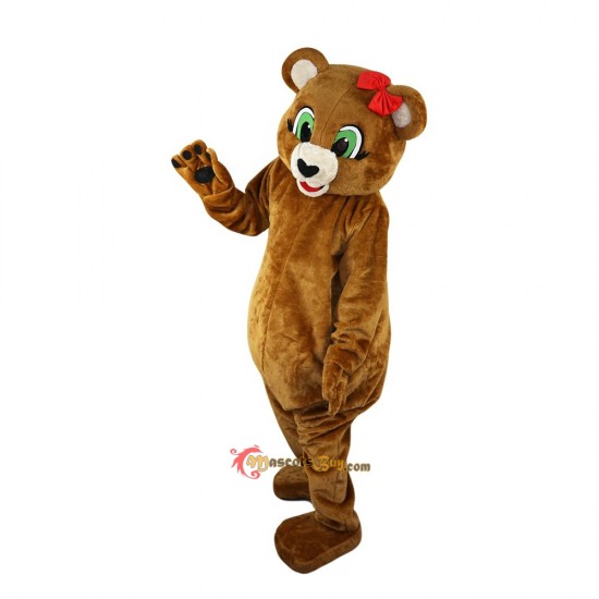 Brown Bear Mascot Costume Cosplay
