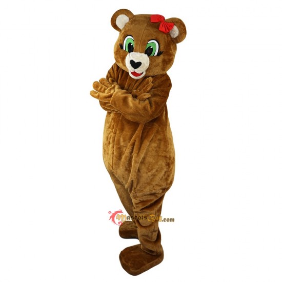 Brown Bear Mascot Costume Cosplay
