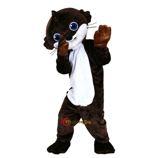 Brown Beaver Mascot Costume Cosplay
