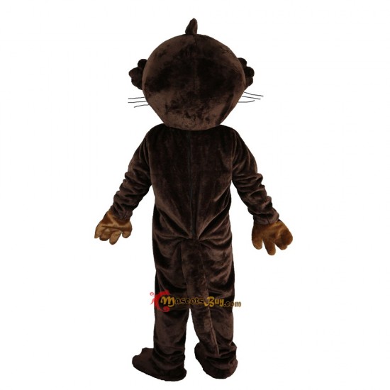 Brown Beaver Mascot Costume Cosplay
