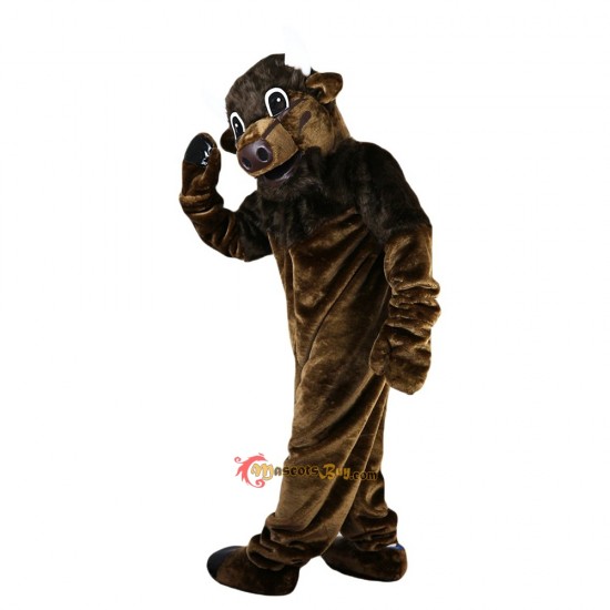 Brown Bull Ox Cow Mascot Costume Cosplay