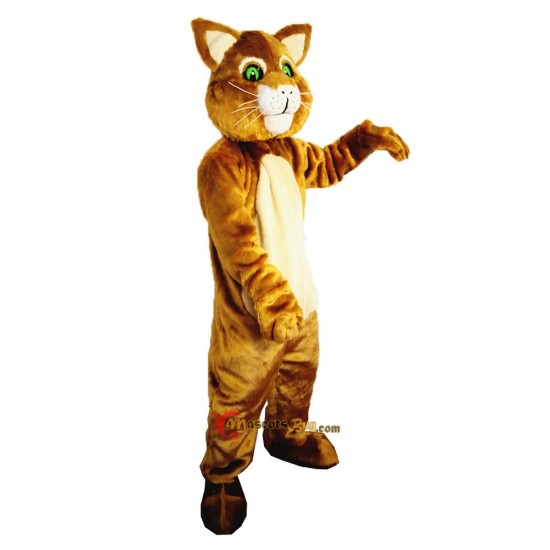 Brown Cat Mascot Costume Cosplay