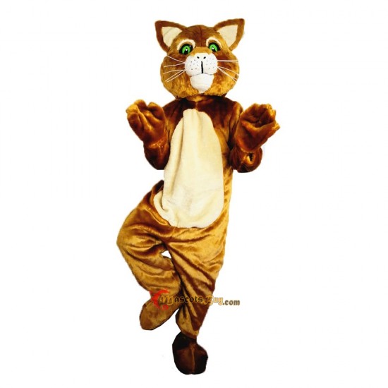 Brown Cat Mascot Costume Cosplay