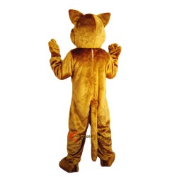 Brown Cat Mascot Costume Cosplay