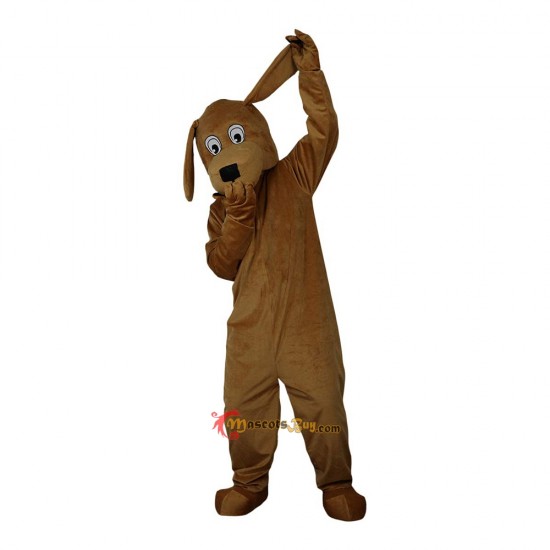 Brown Dog Mascot Costume Cosplay