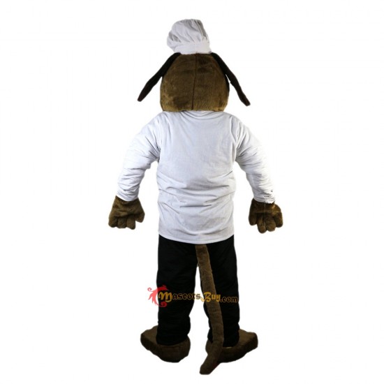 Brown Dog Chef Cook Mascot Costume Cosplay