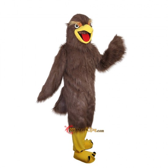 Brown Eagle Mascot Costume Cosplay