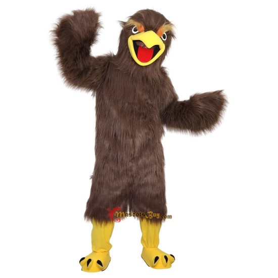 Brown Eagle Mascot Costume Cosplay