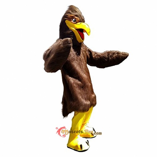 Brown Eagle Mascot Costume Cosplay