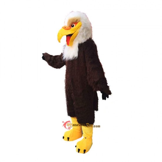 Brown Eagle Mascot Costume Cosplay
