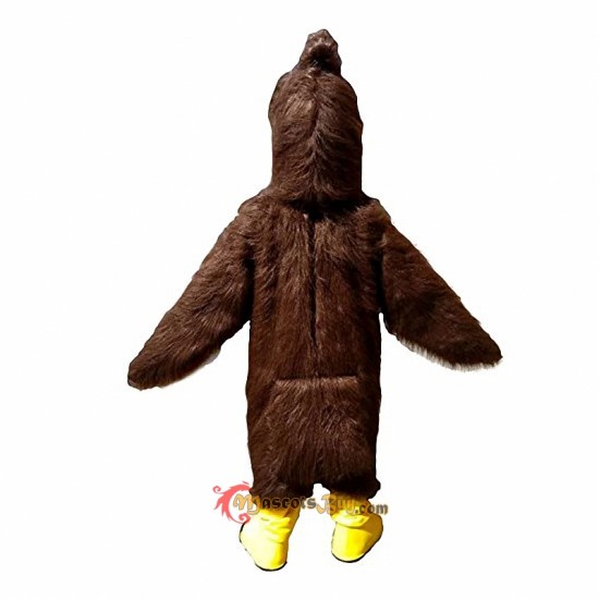 Brown Eagle Mascot Costume Cosplay