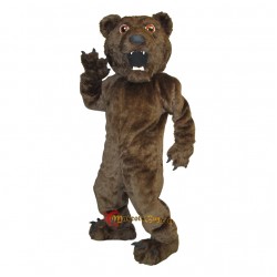Brown Ferocious Bear Mascot Costume Cosplay