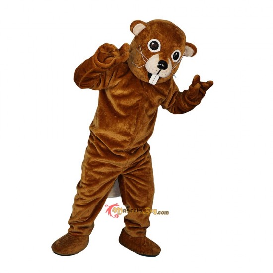 Brown Gopher Mole Mouse Mascot Costume Cosplay