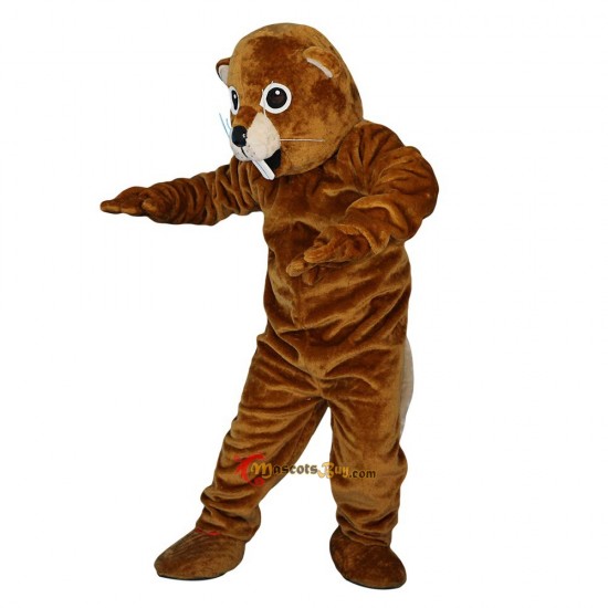 Brown Gopher Mole Mouse Mascot Costume Cosplay