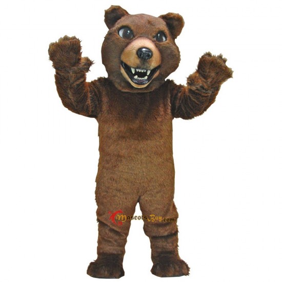 Brown Grizzly Mascot Costume Cosplay