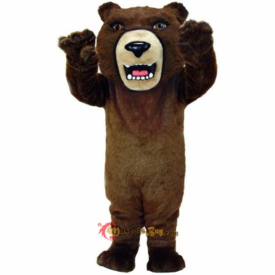 Brown Grizzly Lightweight Mascot Costume Cosplay
