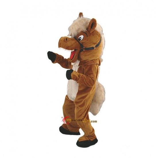 Brown Horse Mascot Costume Cosplay