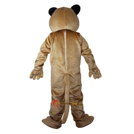 Brown Leopard Panther Mascot Costume Cosplay