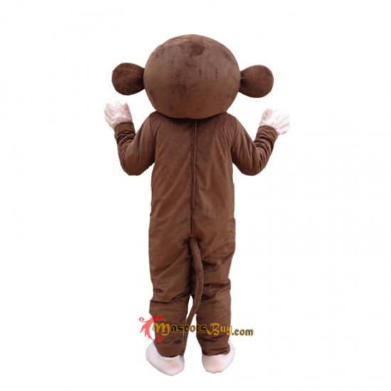 Brown Monkey Mascot Costume Cosplay