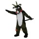 Brown Moose Elk Wapiti Deer Mascot Costume Cosplay