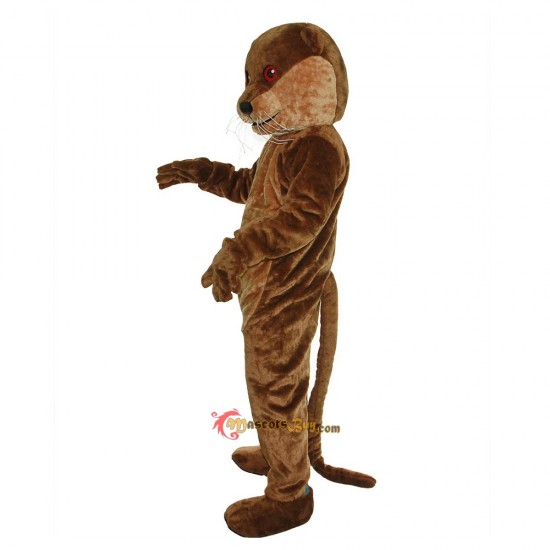 Brown Otter Mascot Costume Cosplay