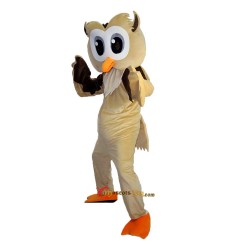Brown owl Mascot Costume Cosplay
