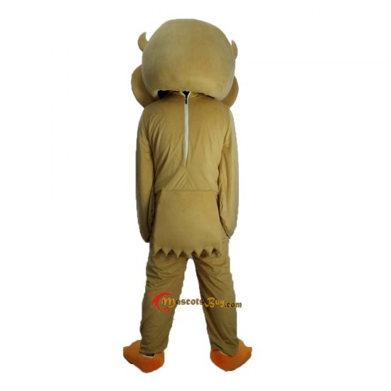 Brown owl Mascot Costume Cosplay