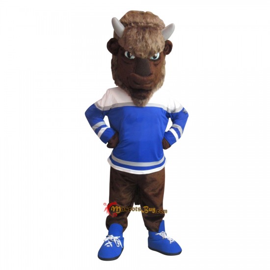 Brown Ready Bison Mascot Costume Cosplay