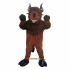 Brown Rhinoceros bull Mascot Costume Cosplay