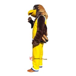 Brown Sport Eagle Mascot Costume Cosplay