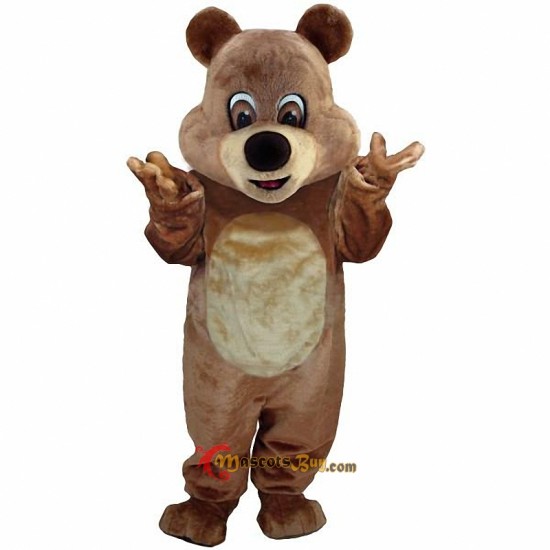 Brown Teddy Bear Lightweight Mascot Costume Cosplay
