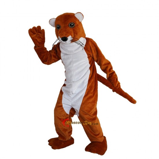 Brown Weasel Stoat Mascot Costume Cosplay