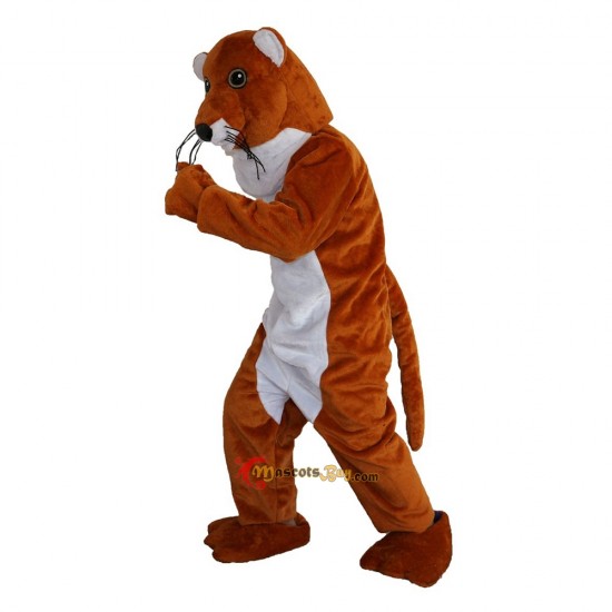 Brown Weasel Stoat Mascot Costume Cosplay