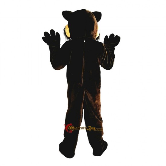 Brown Wildcat Tiger Mascot Costume Cosplay