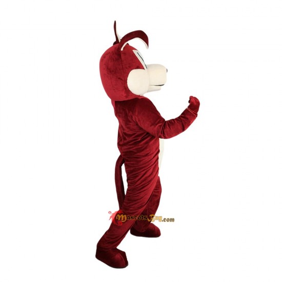 Brown Wolf Dog Mascot Costume Cosplay