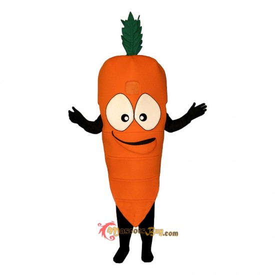 Bug Eyed Carrot (Bodysuit not included) Mascot Costume Cosplay
