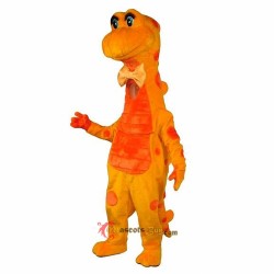 Candy Corn Dino Mascot Costume Cosplay