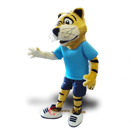 Cardiff Uni Tiger Mascot Costume Cosplay