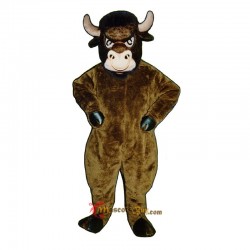Cartoon Bull Mascot Costume Cosplay