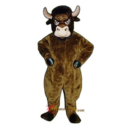 Cartoon Bull Mascot Costume Cosplay