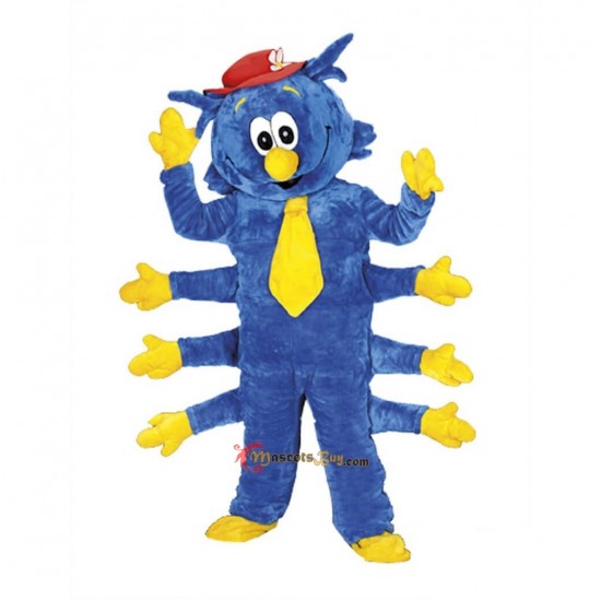 Cartoon Mascot Costume Centipede Happy Cosplay