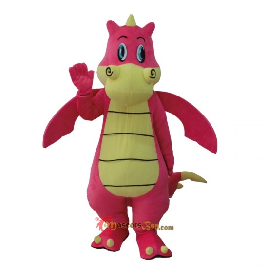 Cartoon Dragon Dinosaur Mascot Costume Cosplay