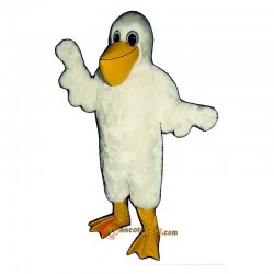 Cartoon Pelican Mascot Costume Cosplay