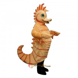 Cartoon Seahorse Mascot Costume Cosplay